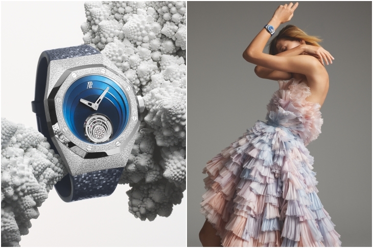 AUDEMARS PIGUET - ROYAL OAK - 77350SR.OO.1261SR.01 - 愛彼攜手高級訂製服品牌Ralph&Russo走上伸展台