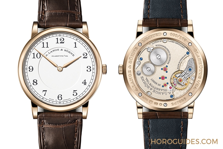 A. LANGE & SÖHNE - 朗格175週年誌慶!獻上三款1815系列Homage to F. A. Lange限量腕錶
