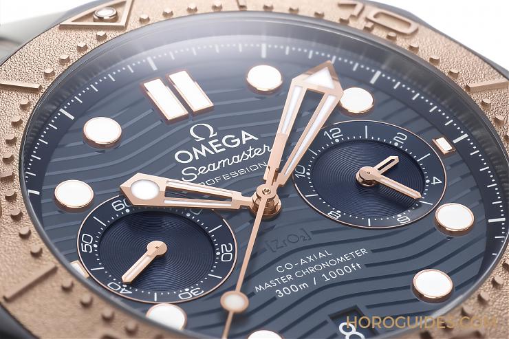 OMEGA - SEAMASTER - 210.60.44.51.03.001 - 三種材質精湛融合!歐米茄大師天文台海馬潛水300米計時碼錶