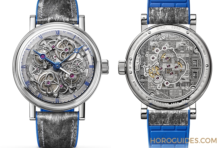 BREGUET - CLASSIQUE - 5345PT/1S/7XU - 寶璣2020巨作|Classique Double Tourbillon 5345鏤空雙陀飛輪