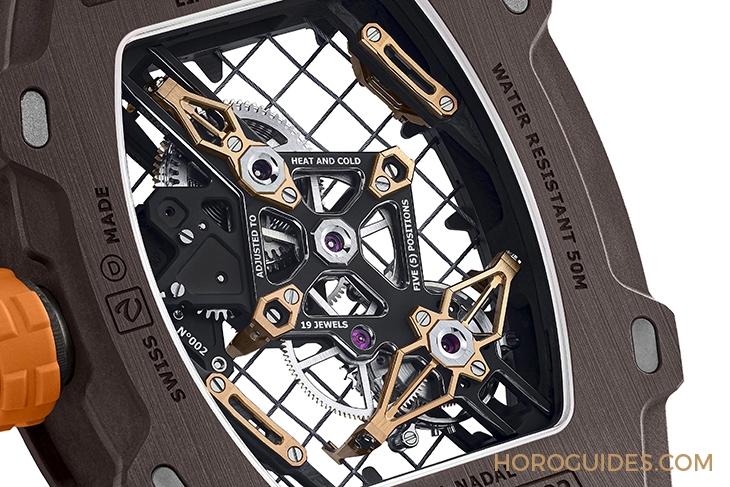 RICHARD MILLE - 走鋼索的機芯?RICHARD MILLE 27-04 Rafael Nadal陀飛輪腕錶