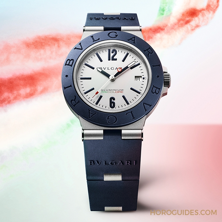 BVLGARI - BVLGARI∙BVLGARI - 103514 - BVLGARI攜手義大利空軍為兒童醫院獻愛心,推出Aluminum Tricolore特別版腕錶