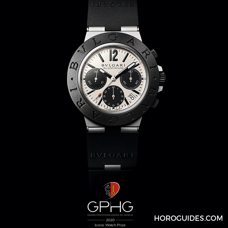 BVLGARI - BVLGARI∙BVLGARI - 103383 - 2020 GPHG經典腕錶獎:BVLGARI Aluminium Chronograph