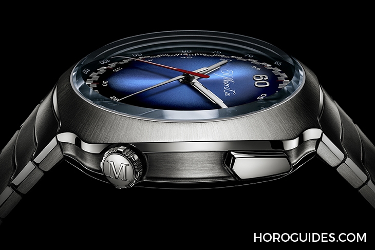 H. MOSER & CIE - STREAMLINER - 6902-1201 - H.Moser推出Streamliner疾速者電光藍飛返計時碼錶