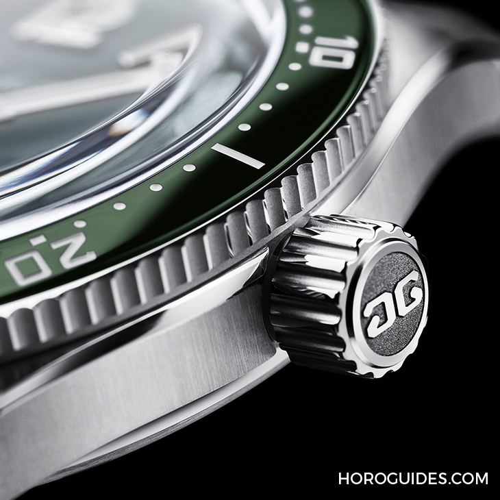 GLASHÜTTE ORIGINAL - Spezialist - 1-39-11-13-83-70 - 全新蘆葦綠面盤亮相,Glashütte Original SeaQ潛水錶推出新色