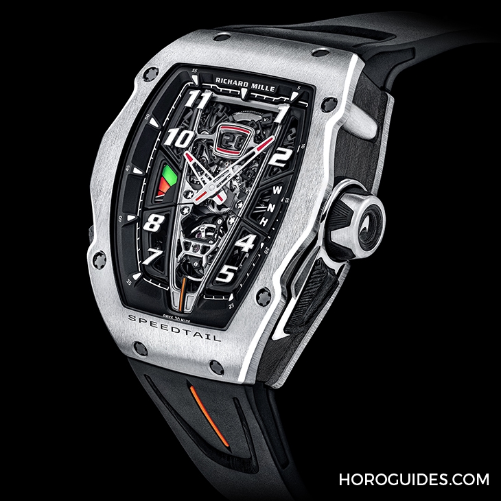 RICHARD MILLE - 當超級腕錶遇到神級超跑!RICHARD MILLE X McLaren Speedtail聯名腕錶RM 40-01自動上鍊陀飛輪腕錶