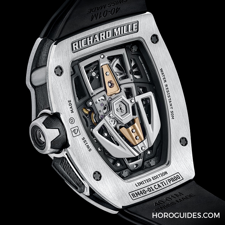 RICHARD MILLE - LIMITED EDITION - RM 40-01 - 當超級腕錶遇到神級超跑!RICHARD MILLE X McLaren Speedtail聯名腕錶RM 40-01自動上鍊陀飛輪腕錶