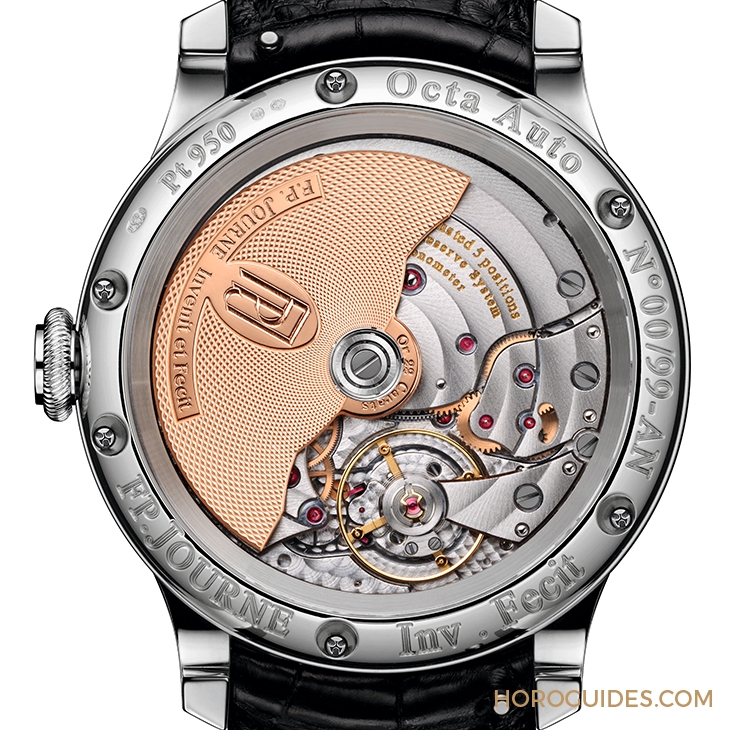 F.P.JOURNE - LIMITED SERIES - automatique - Octa機芯問世20週年,F.P.Journe推出Automatique限量腕錶回顧初代原味