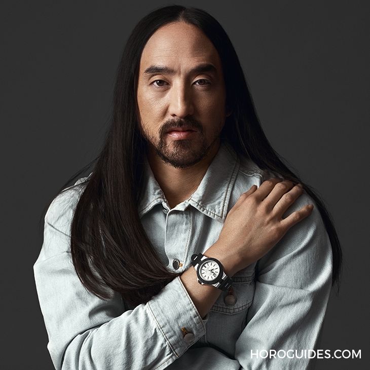 BVLGARI - 夜裡的光|BVLGARI X DJ Steve Aoki聯名腕錶Aluminum鋁質特別版