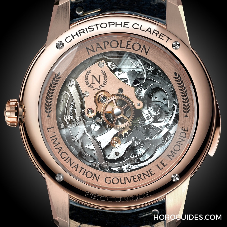 CHRISTOPHE CLARET - 極致三問報時,向拿破崙致敬|Christophe Claret Napoleon飛行陀飛輪三問錶