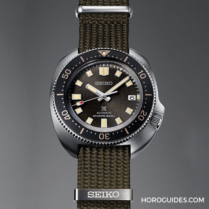 SEIKO - 強韌織物錶帶|SEIKO推出現代版Prospex系列腕錶,重新詮釋62MAS和海龜