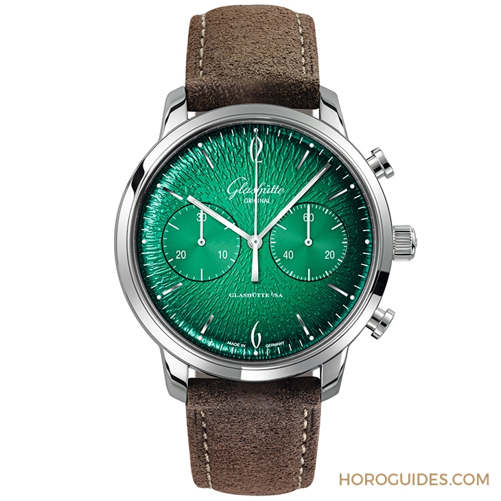 GLASHÜTTE ORIGINAL - Vintage - 1-39-34-05-22-04 - 向1960年代致敬|格拉蘇蒂原創推出Sixties Chronograph Annual Edition六零年代計時腕錶年度版