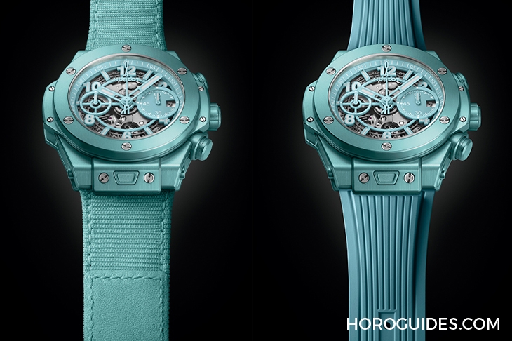 HUBLOT - BIG BANG - 441.UB.5120.NR - 沁涼上手，盛夏限定！HUBLOT Big Bang Unico Summer腕錶