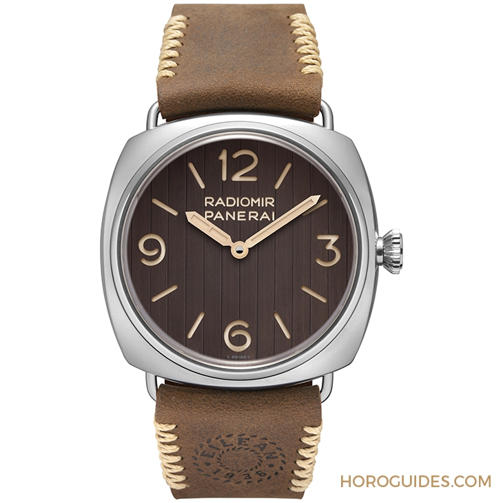 PANERAI - RADIOMIR - PAM01243 - 獨特甲板面盤,慶祝Eilean號帆船再出航!沛納海Radiomir Eilean腕錶