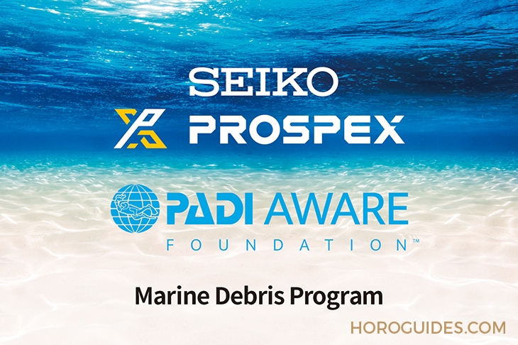 SEIKO - PROSPEX - SRPG19K1 - SEIKO攜手PADI AWARE基金會保護海洋,推出Prospex系列PADI聯名錶款
