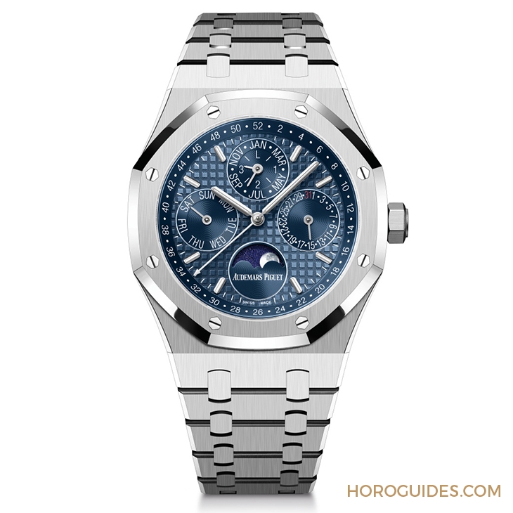 AUDEMARS PIGUET - ROYAL OAK - 26574OR.OO.1220OR.03 - 再添新藍面！愛彼皇家橡樹萬年曆腕錶