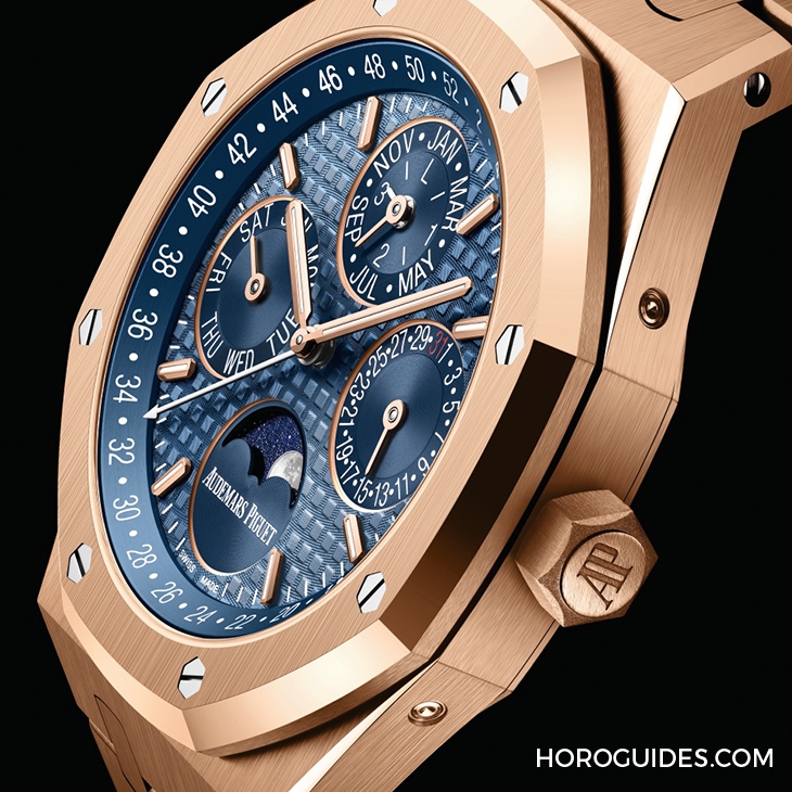 AUDEMARS PIGUET - ROYAL OAK - 26574OR.OO.1220OR.03 - 再添新藍面！愛彼皇家橡樹萬年曆腕錶