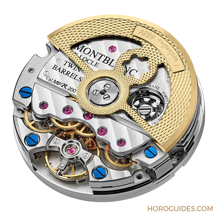 MONTBLANC - NICOLAS RIEUSSEC - 128674 - 「時間書寫器」200週年紀念｜萬寶龍明星傳承系列Nicolas Rieussec計時腕錶 