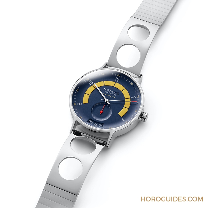 NOMOS - AUTOBAHN - 1301.S2 - 復古賽車鍊帶!NOMOS Autobahn系列「Director