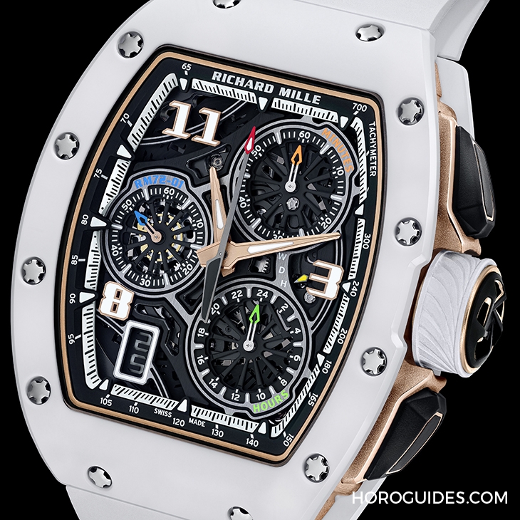 RICHARD MILLE - MEN - RM 72-01 - RICHARD MILLE 72-01計時碼錶,再添黑白陶瓷款