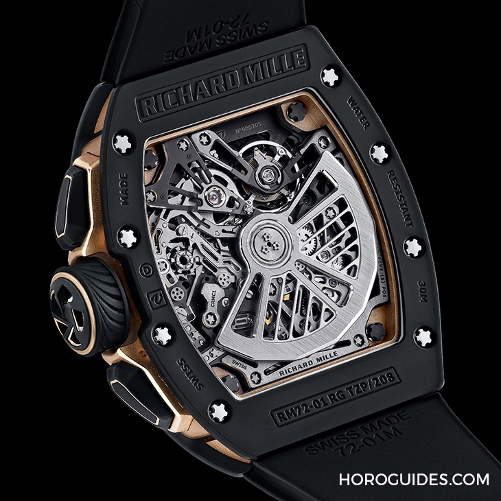 RICHARD MILLE - MEN - RM 72-01 - RICHARD MILLE 72-01計時碼錶,再添黑白陶瓷款