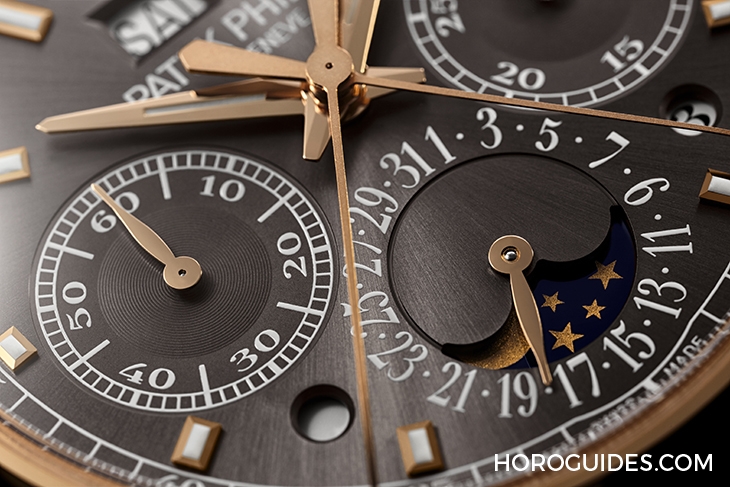 PATEK PHILIPPE - 深灰面搭玫瑰金,百達翡麗5204再添新作|雙秒追針萬年曆計時碼錶5204R-011
