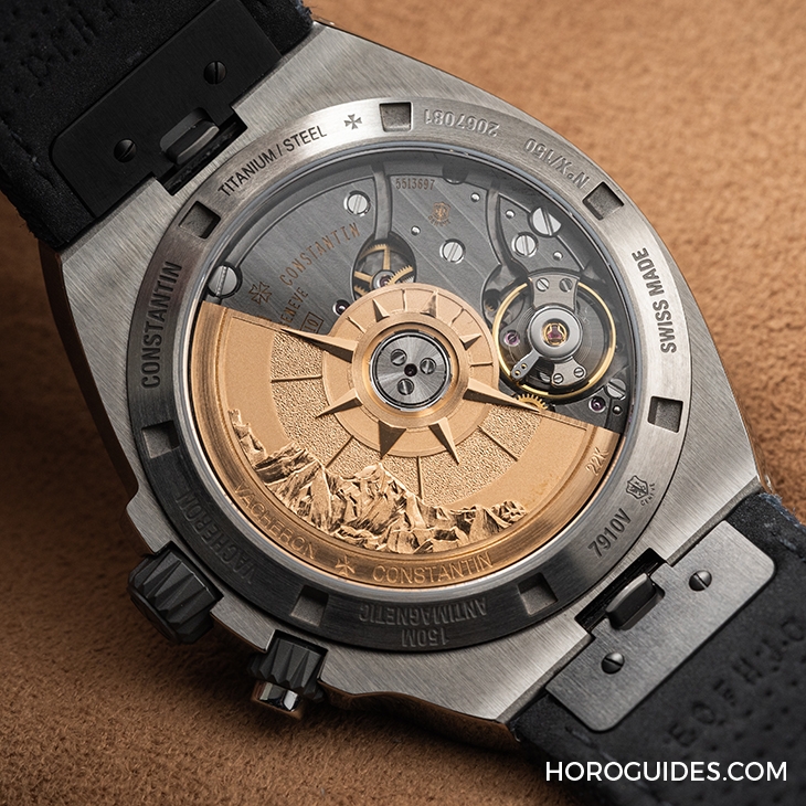 VACHERON CONSTANTIN - OVERSEAS - 7910V/000T-B922 - 幫你試戴 ! 內行藏家關注的江詩丹頓Overseas Everest 7910V限量版