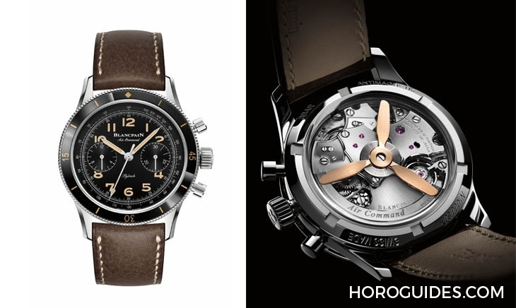 BLANCPAIN - 現代感十足!Blancpain Air Command Chronograph 藍面鈦金屬版