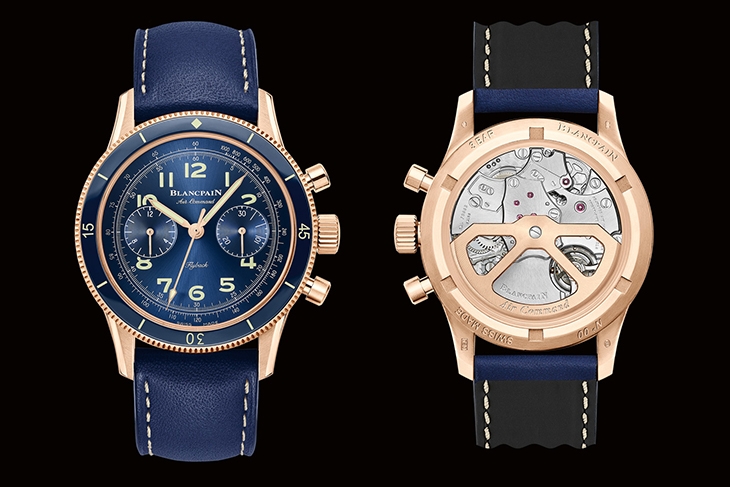 BLANCPAIN - 現代感十足!Blancpain Air Command Chronograph 藍面鈦金屬版
