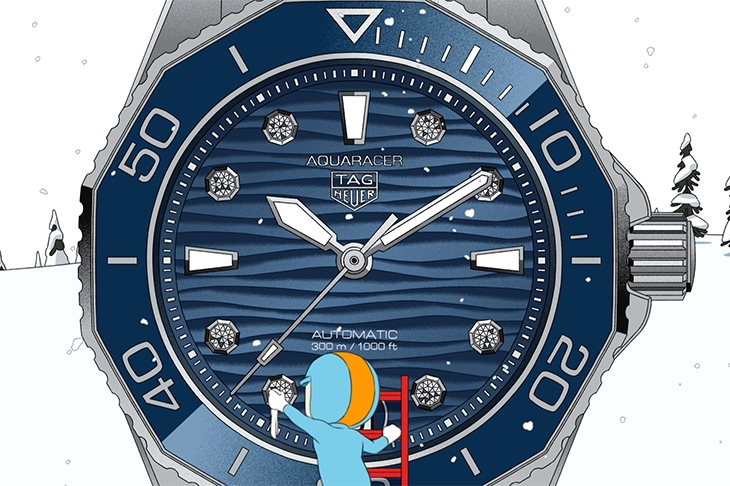 TAG HEUER - CARRERA - CBN2A1F.FC6492 - 泰格豪雅眾代言人Q萌現身,為聖誕節挑錶選禮獻計!