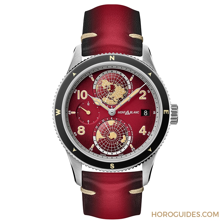 MONTBLANC - 1858 - 129177 - 向雪山之神致敬｜Montblanc 1858系列霜峰紅限量腕錶