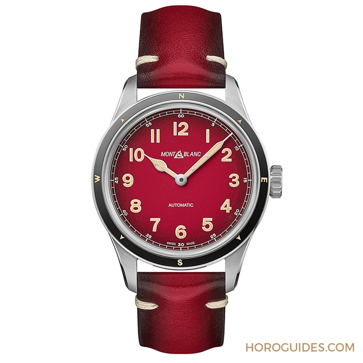 MONTBLANC - 1858 - 129177 - 向雪山之神致敬｜Montblanc 1858系列霜峰紅限量腕錶