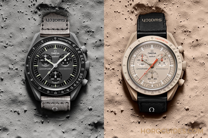 SWATCH - 跟著MoonSwatch登月了!Swatch玩轉OMEGA Moonwatch登月錶,經典元素都沒少
