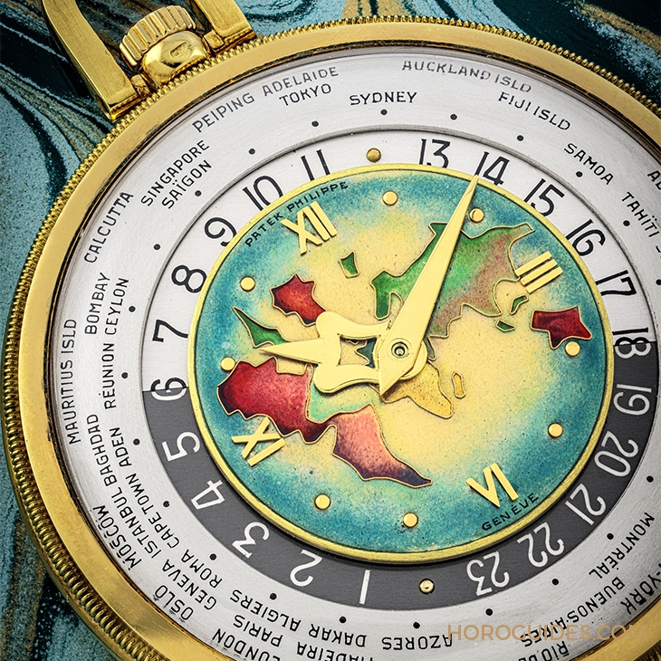 PATEK PHILIPPE - COMPLICATIONS - 5231G-001 - 瑰寶現身拍賣會! 百達翡麗 605「Heures Universelles」18K黃金世界時間懷錶