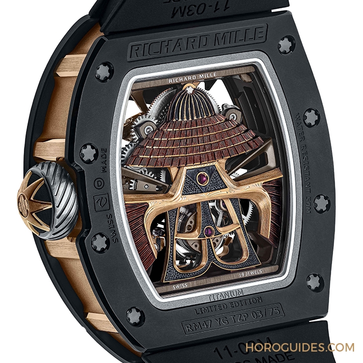 RICHARD MILLE - LIMITED EDITION - RM 47 - 向武士精神致敬！RICHARD MILLE RM 47陀飛輪限量腕錶