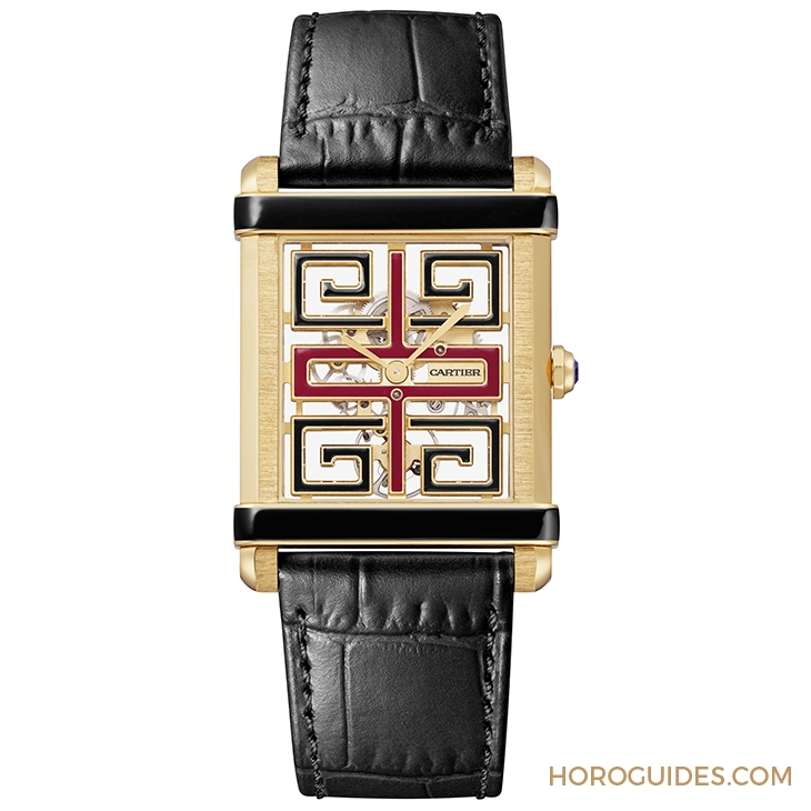 CARTIER - PRIVÉ - WHTA0016 - Cartier Prive系列第六篇章：Tank Chinoise 100週年紀念限量腕錶