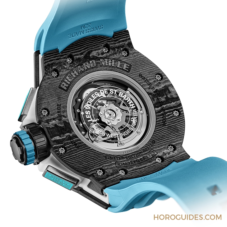 RICHARD MILLE - MEN - RM 032 - RICHARD MILLE慶聖巴托帆船賽回歸！RM 032 Voiles de Saint Barth自動上鍊飛返計時潛水錶