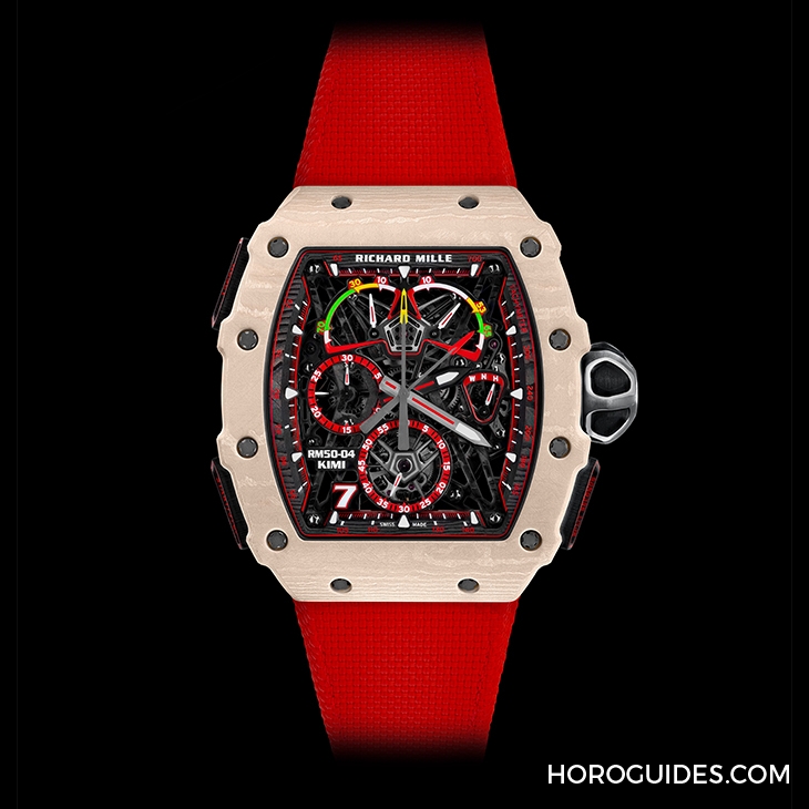 RICHARD MILLE - LIMITED EDITION - RM50-04 - 只有7公克的機芯,戴上RM50-04享受F1等級的速度感