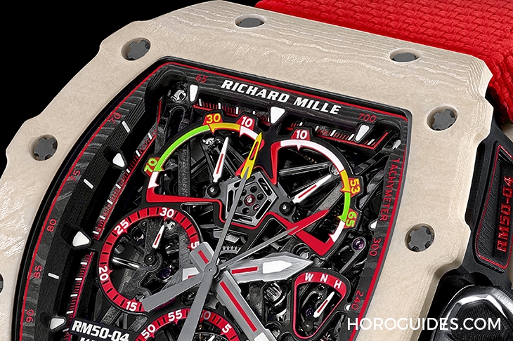 RICHARD MILLE - LIMITED EDITION - RM50-04 - 只有7公克的機芯,戴上RM50-04享受F1等級的速度感