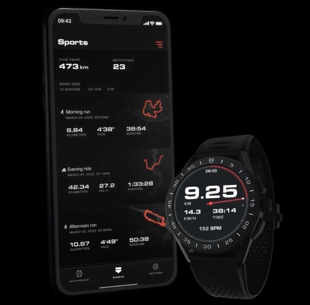 TAG HEUER - CONNECTED - SBG8A80.BT6221 - 製錶工藝加持！泰格豪雅Connected智能錶第三代