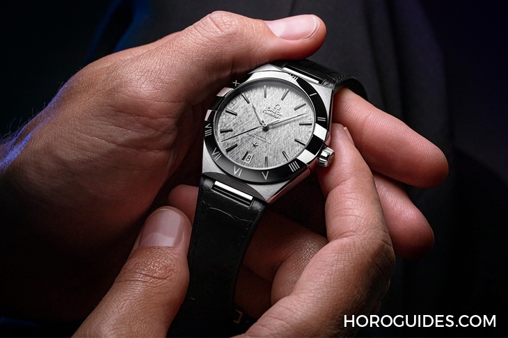 OMEGA - CONSTELLATION - 131.33.41.21.06.001 - 錶徑再放大、拋光陶瓷錶圈,OMEGA星座系列男錶脫胎換骨更有型