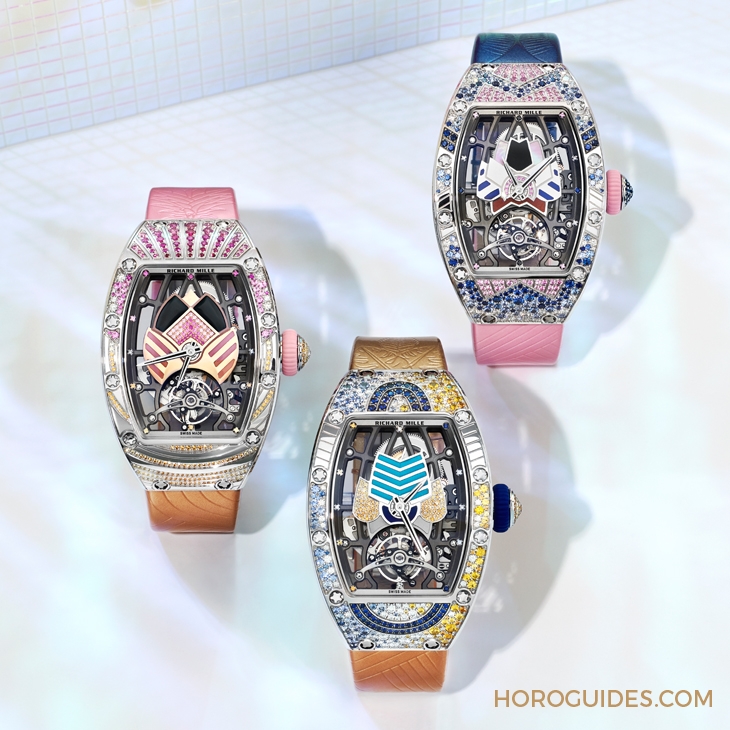 RICHARD MILLE - WOMEN - RM 71-02 - 色彩迸發!RICHARD MILLE RM 71-02 Talisman自動上鍊陀飛輪