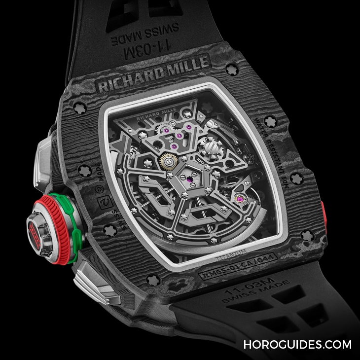 RICHARD MILLE - MEN - RM 65-01 - 衝鋒究極！RICHARD MILLE歷來最複雜錶款｜RM 65-01自動上鍊雙秒追針計時碼錶