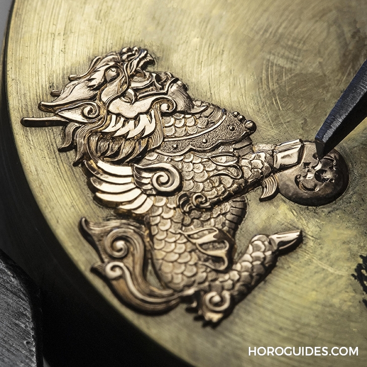 VACHERON CONSTANTIN - TRADITIONNELLE - 89000/000R-B645 - 好運出沒！江詩丹頓祥瑞麒麟Traditionnelle陀飛輪腕錶