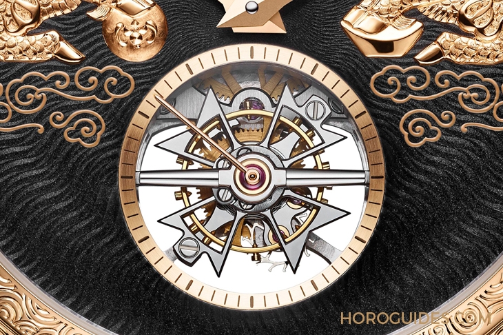 VACHERON CONSTANTIN - TRADITIONNELLE - 89000/000R-B645 - 好運出沒！江詩丹頓祥瑞麒麟Traditionnelle陀飛輪腕錶