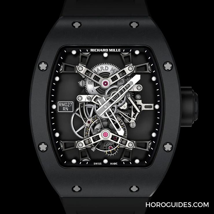 RICHARD MILLE - LIMITED EDITION - RM 27-04 - 【名人錶盒】紅土之王Rafael Nadal,奠定Richard Mille超輕抗震終極地位的最牛代言人