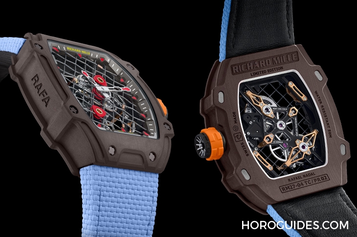 RICHARD MILLE - LIMITED EDITION - RM 27-04 - 【名人錶盒】紅土之王Rafael Nadal,奠定Richard Mille超輕抗震終極地位的最牛代言人