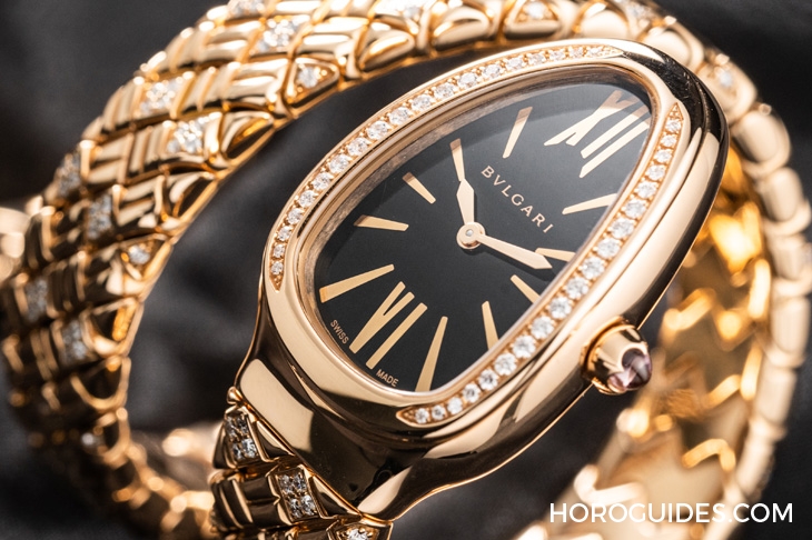 BVLGARI - SERPENTI - 103252 - 菱格紋環繞式錶帶登場！BVLGARI Serpenti Spiga繾綣姿態添新貌