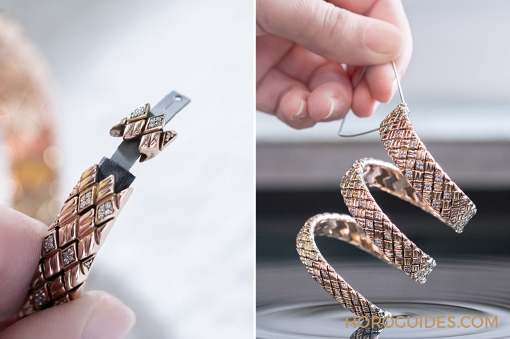 BVLGARI - SERPENTI - 103252 - 菱格紋環繞式錶帶登場！BVLGARI Serpenti Spiga繾綣姿態添新貌