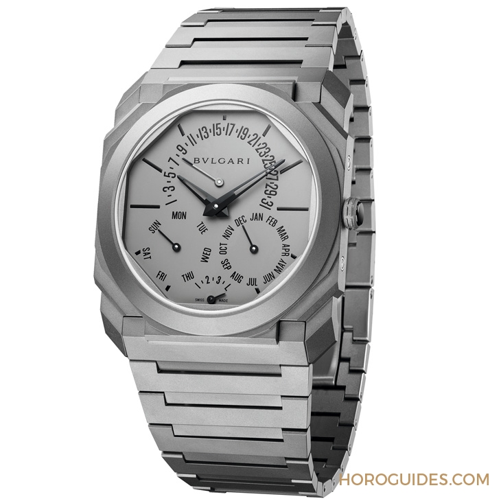 BVLGARI - OCTO - 103200 - 5.8mm的王者！BVLGARI Octo Finissimo超薄萬年曆